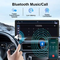 10.26" Car Mirror Radio Multimedia Video Player Universal Wireless Carplay Android Auto Screen With Bluetooth AUX USB 3