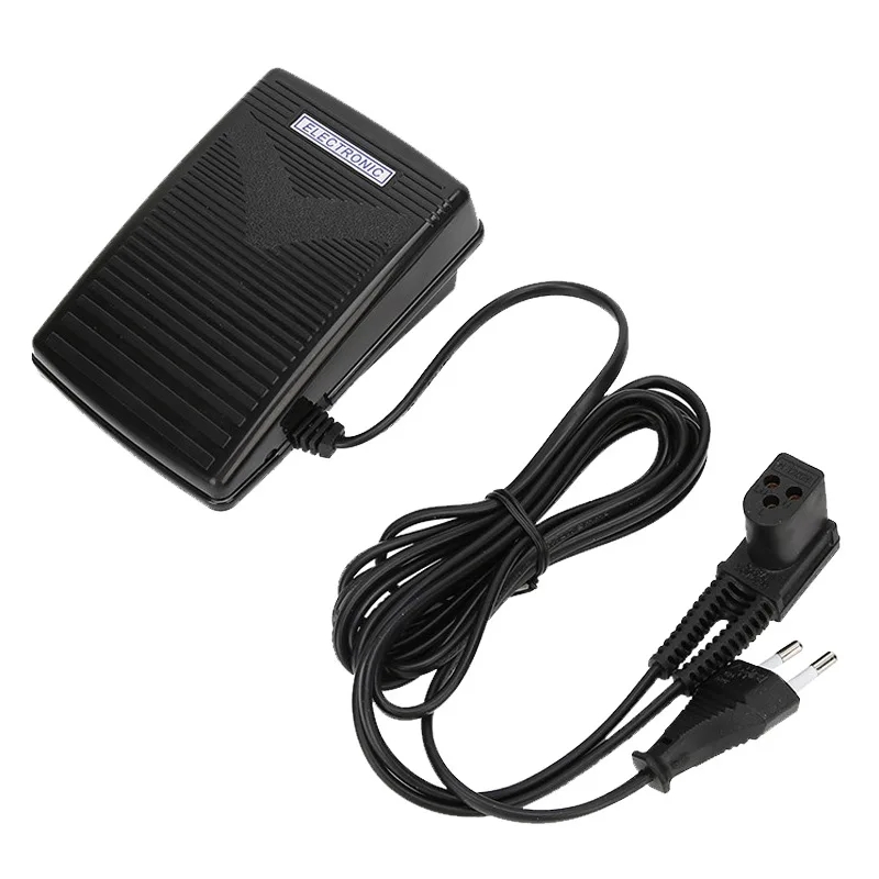 Power Cord Switch Sewing Machine Pedal Heat Resistant Operation Stepless Speed Adjustment User-Friendly Design