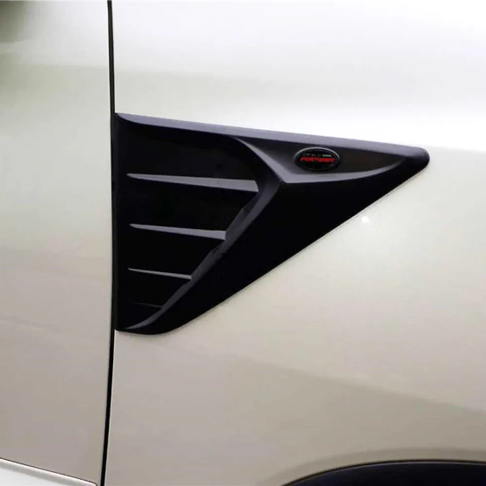 

For Toyota Fortuner 2016-2020 Side Vent Cover JDM Decoration On Side Wind Lamp Tuning Car Body Parts Styling Auto Accessories