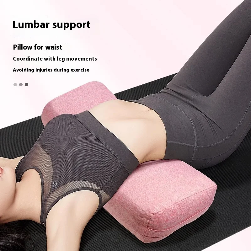 High Elasticity Meditatio Yoga Mat Thick Support Pillow Cushion Lumbar Yoga Blocks Pilates Accessories Home Fitness Equipment