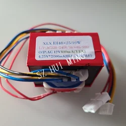 10W EI Transformer 220V To 12V 0.4A 4.75V-0-4.75V 0.3A EI48*25 for Galanz Air Conditioning 4824E-KDB-11A Power Transformers