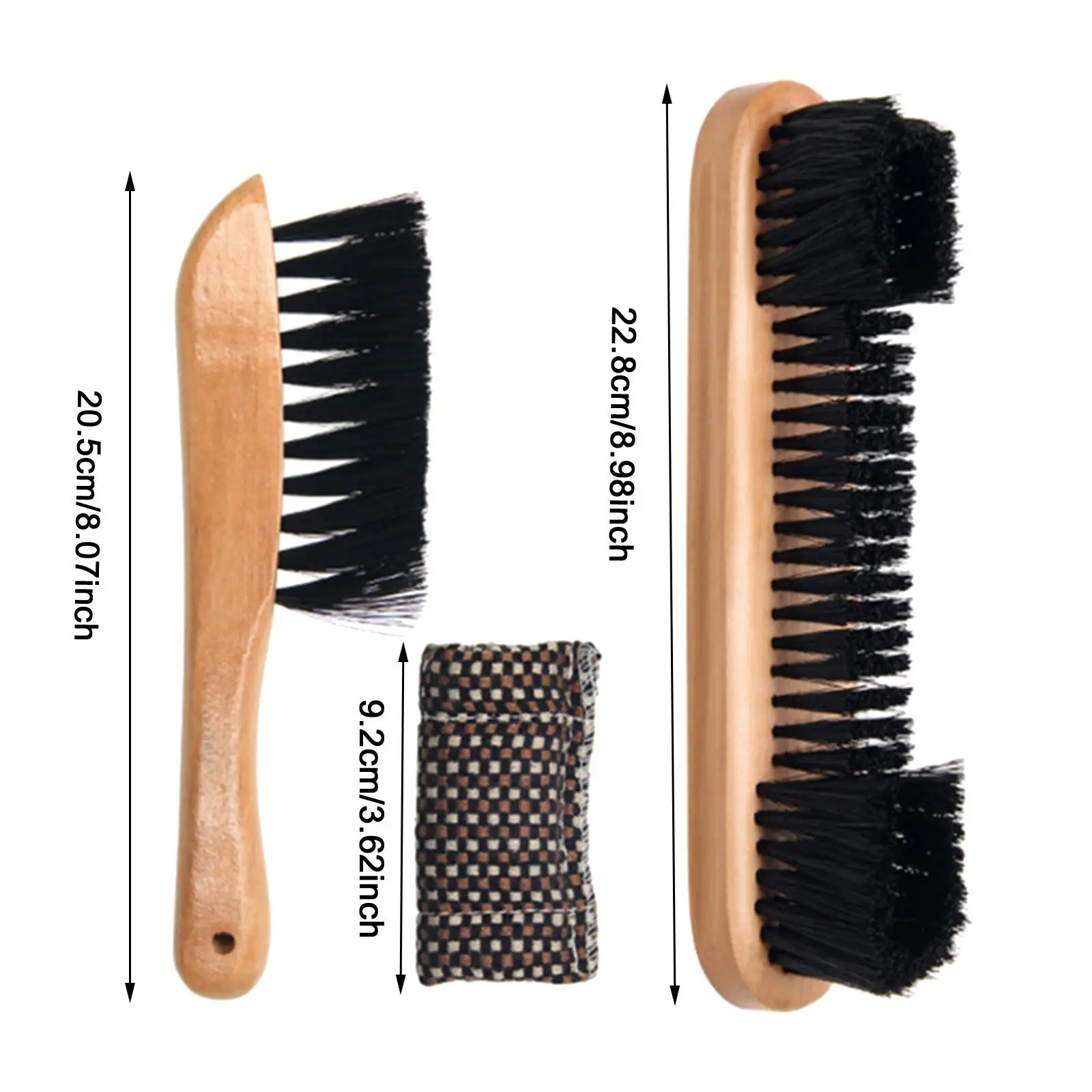 

Pool Table Brush Cleaner Kit Ergonomic Wood Handle Snooker Stick Accessories for Billiard Cue Tip Repair Bar Club Home