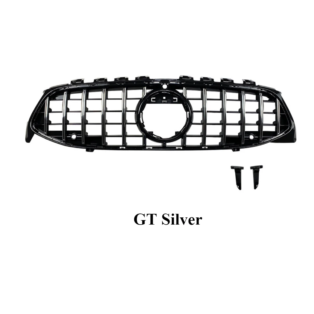 Voorbumper Grille Hood Tuning voor Mercedes Benz CLA AMG W118 C118 CLA 180 200 250 CLA 45 35 2019-2024 GT Stijl Grille Grill