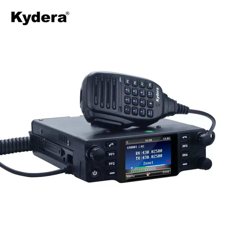 

Kydera CDR-700H DMR 40W UHF Or VHF Mobile Radio SFR Function Radio With AES256 Encryption