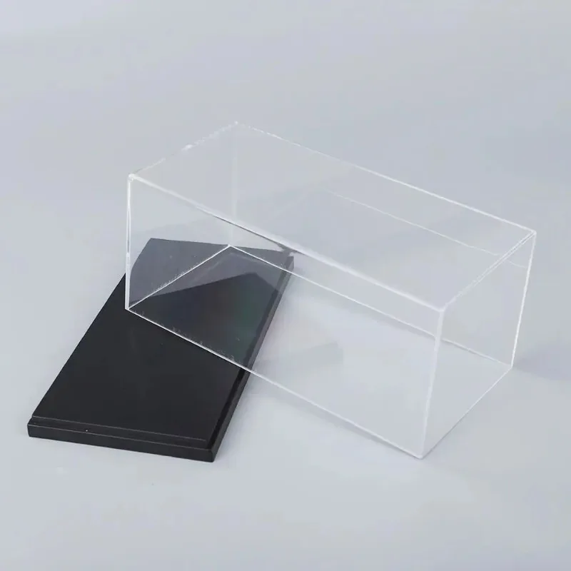 Practical 1/64 Diecast Model Car Display Box Transparent Acrylic Storage Box DIY Dustproof Display Rack Toy Figures