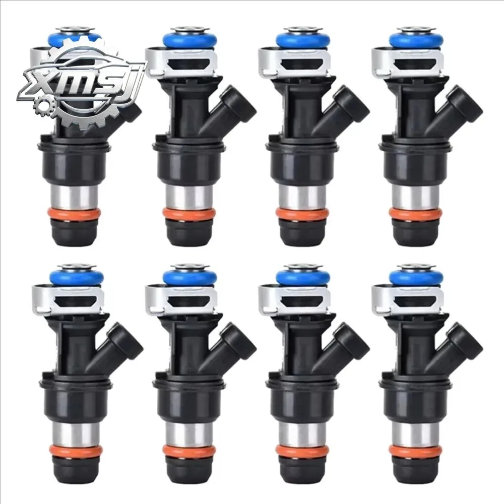 Piezas  inyectores  combustible HOT-8Pcs para Chevy Silverado GMC SIERRA YUKON 99-07 4,8 5,3 6,0 25317628 25323974,8 piezas  iny