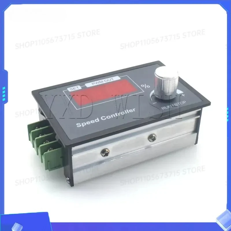 for FORDigital Display 0-100% Adjustable DC 6-60V 30A Motor Speed Controller PWM 12V 24V 48V Adjustable Frequency