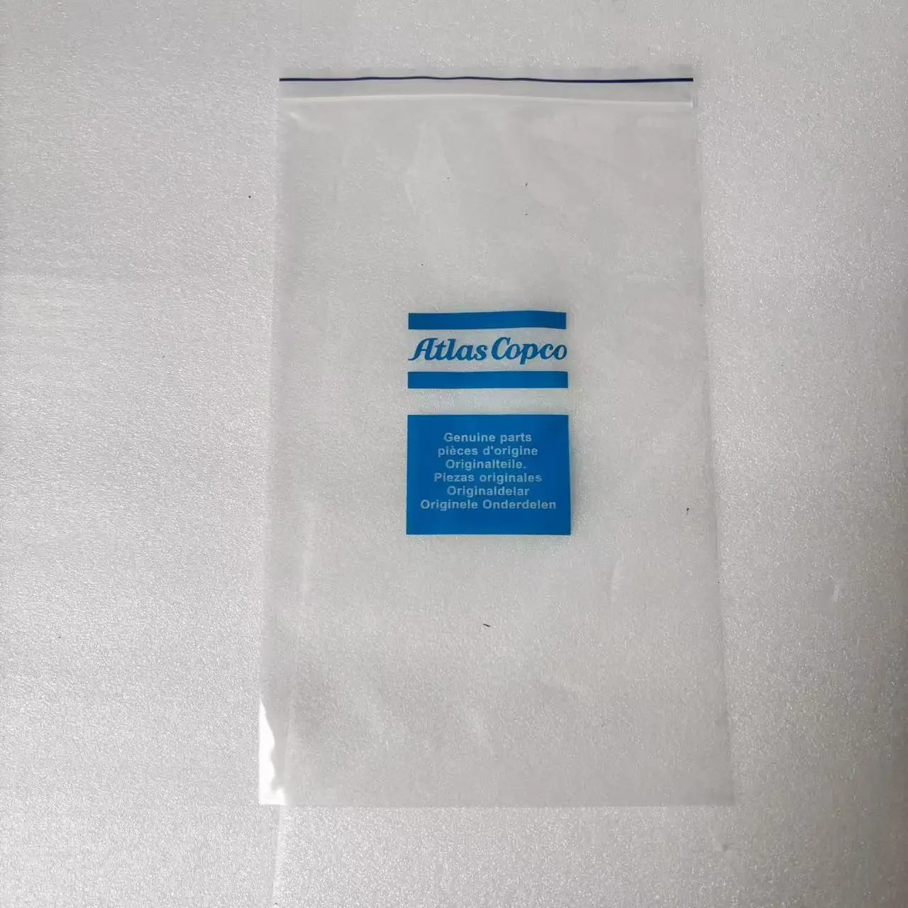 100pcs Lock Plastic Bag for Atlas Copco Air Compressor Valve Repair Kit - Pack of 100
