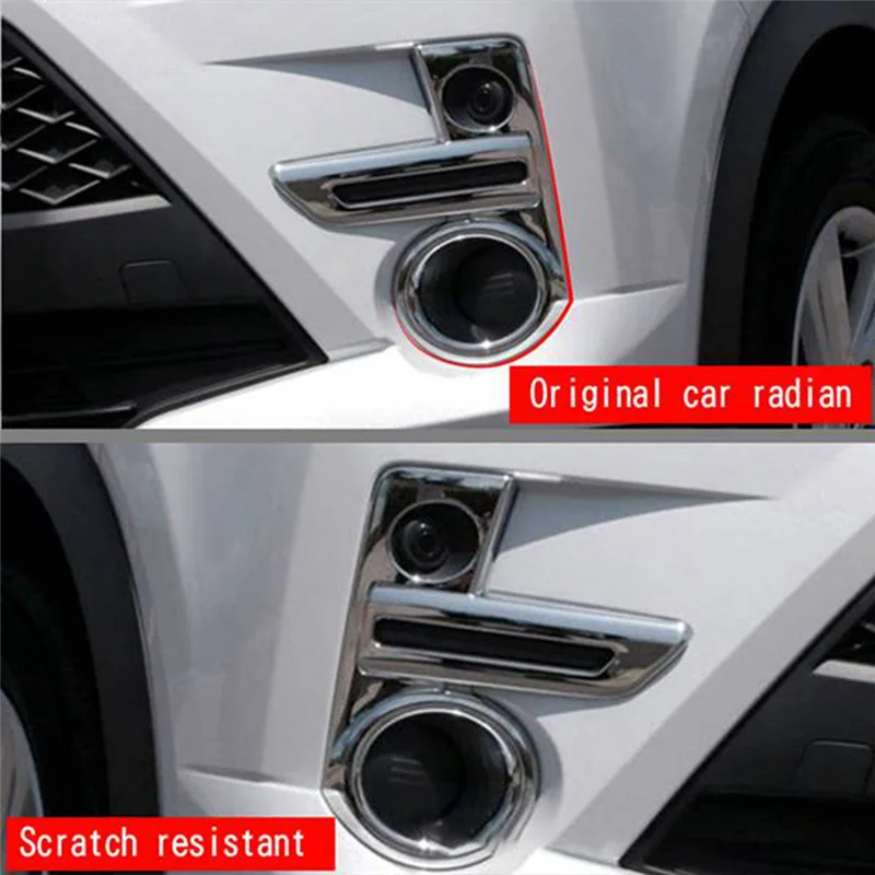 Per Toyota Raize serie 200 Car Chrome anteriore fendinebbia copertura della lampada Trim ffendinebbia cornice decorazione cornice