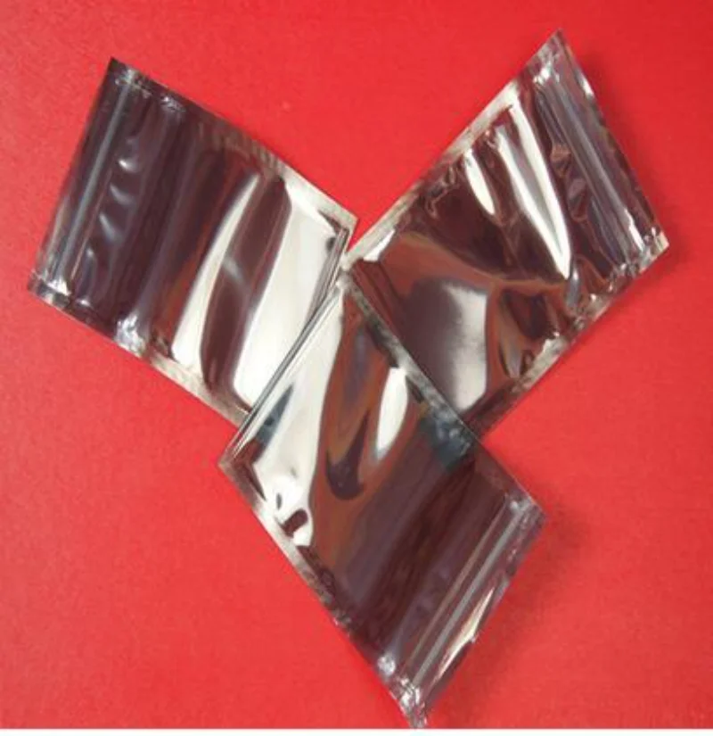 6*9cm Anti Static Shielding Bags ESD Anti-Static Pack Bag Zip Zipper Lock Top Waterproof Self Seal Antistatic Package Bag