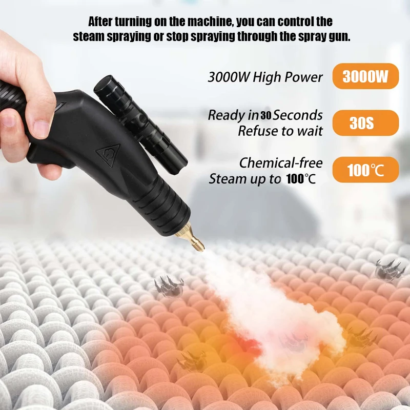 Multifunctional steam cleaners high pressure 110V 220V portable High Temperature Sterilization Disinfection Car Interior kitchen