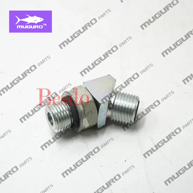 Original Diesel Machinery QSK60 Engine Parts Male Union Elbow 3411129