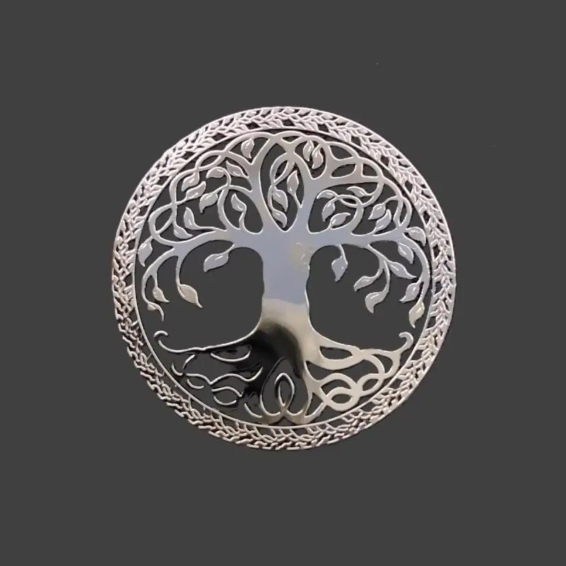 Tree of Life logo Car phone tablet metal sticker