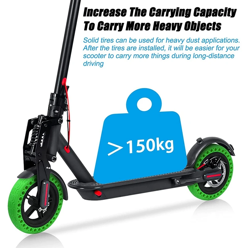 Electric Scooter Tires Honeycomb Replacement Tires For Xiaomi M365/Gotrax GXL V2, 8.5 Inches Solid Tire