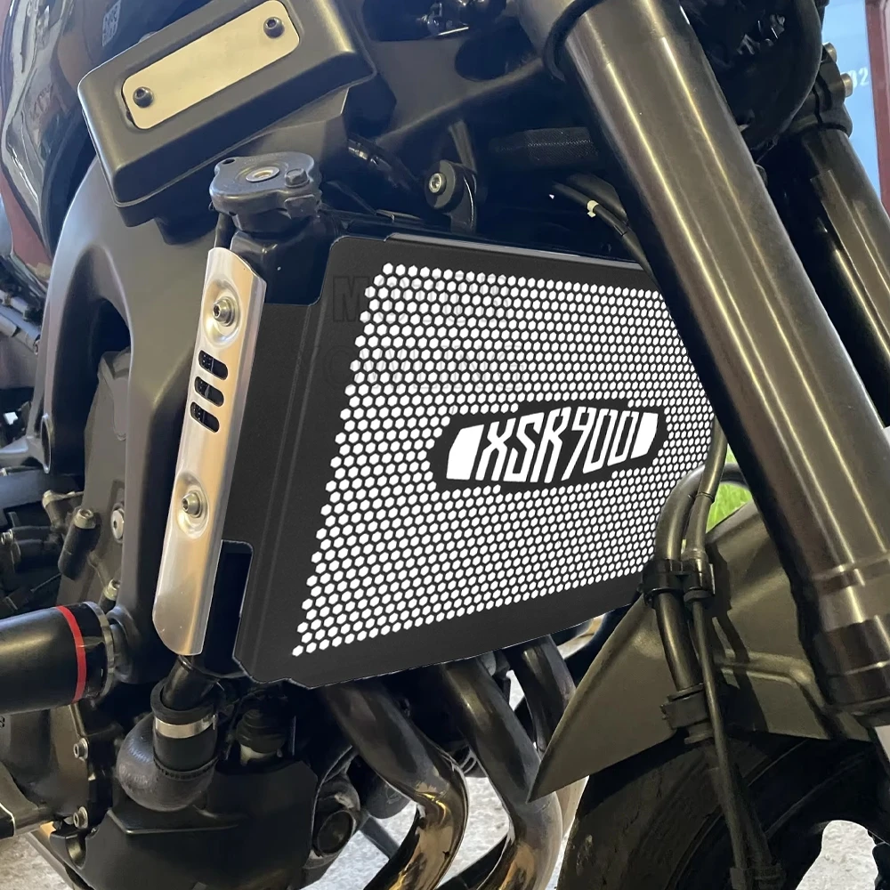 For Yamaha XSR900 XSR 900 2022 2023 2024 2025 2026 Motorcycle Aluminium Radiator Grille Guard Cover Protection Water Tank Shield