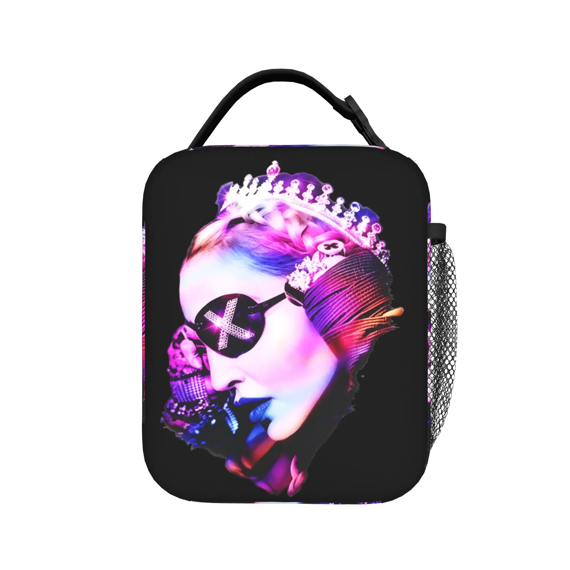 M-Madonna Confessions II Tour Insulated Lunch Bags High Capacity  Meal Container Cooler Bag Tote Lunch Box College  Travel