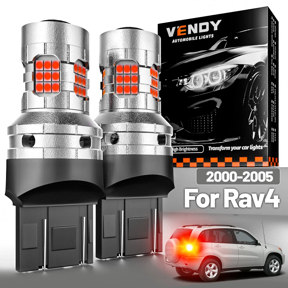 2pcs LED Brake Light For Toyota Rav4 2000-2005 2001 2002 2003 2004 Canbus Accessories