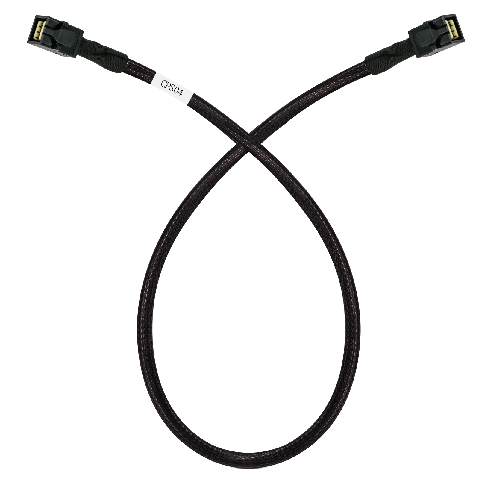 CPS04 SFF-8643 to SFF-8643 Mini SAS HD Cable 50cm 12Gbps SAS3.0 RAID Card Server Backplane Internal Data Cable