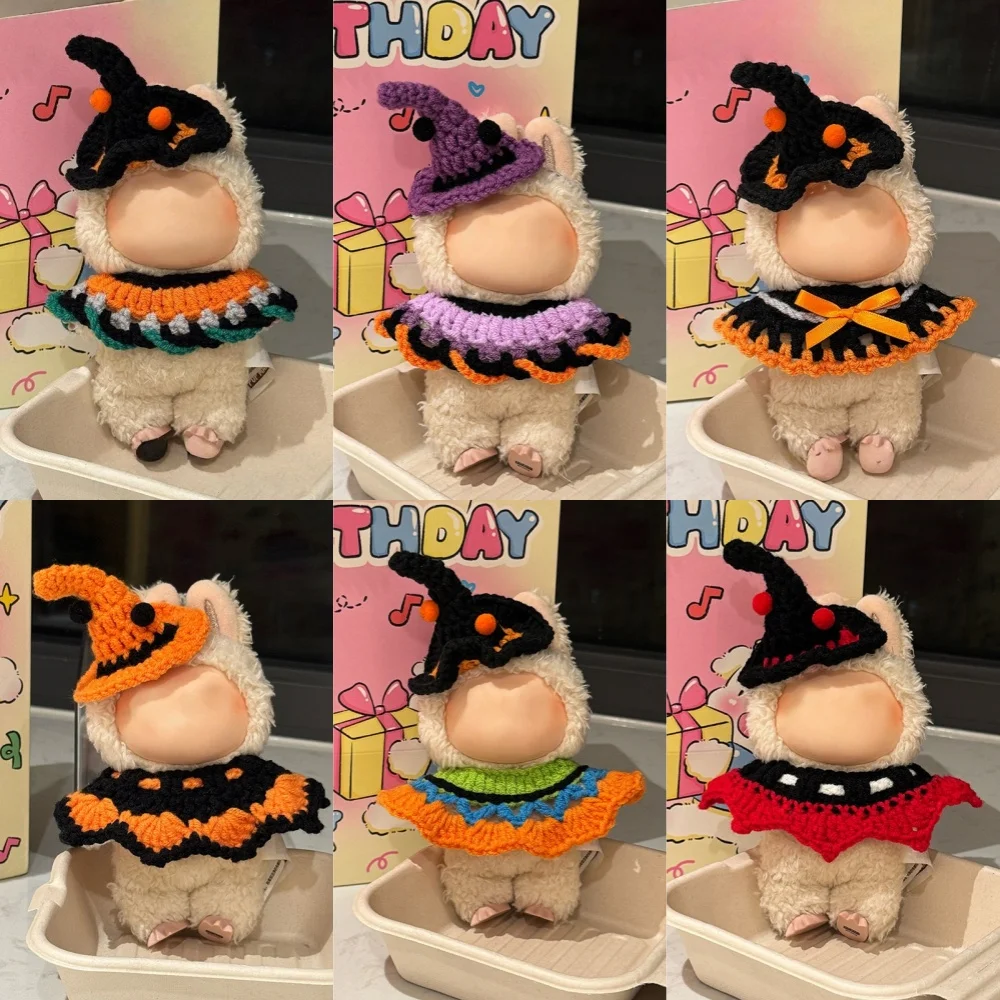 

Halloween doll clothes, vinyl doll clothes, hand-woven decorative headgear, scarf doll clothes