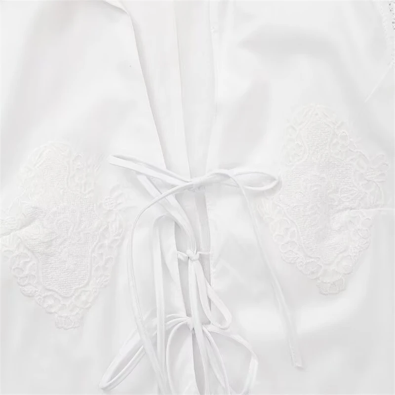 KEYANKETIAN 2025 Summer New Women's Embroidery Decoration Bow Lace Up Sleeveless Mini Dress Holiday wind Slim Chic Dresses