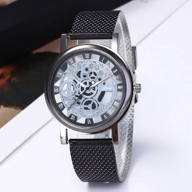 Fashionable Casual Men's Watch Hollow Out Strap Watch Not Mechanical Expression Couple Table Model Undertakes To Men and Women