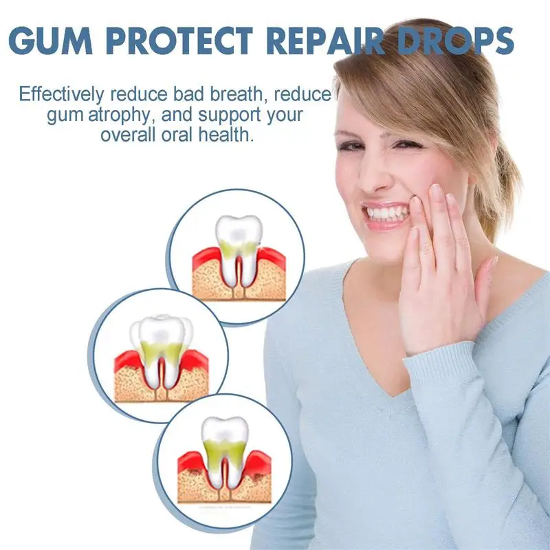 Rapid Repair Gums Gel Effectively Relieve Tooth Allergy Dental Caries Tooth Cleaning Toothpaste Relieve Tooth Damage Serum