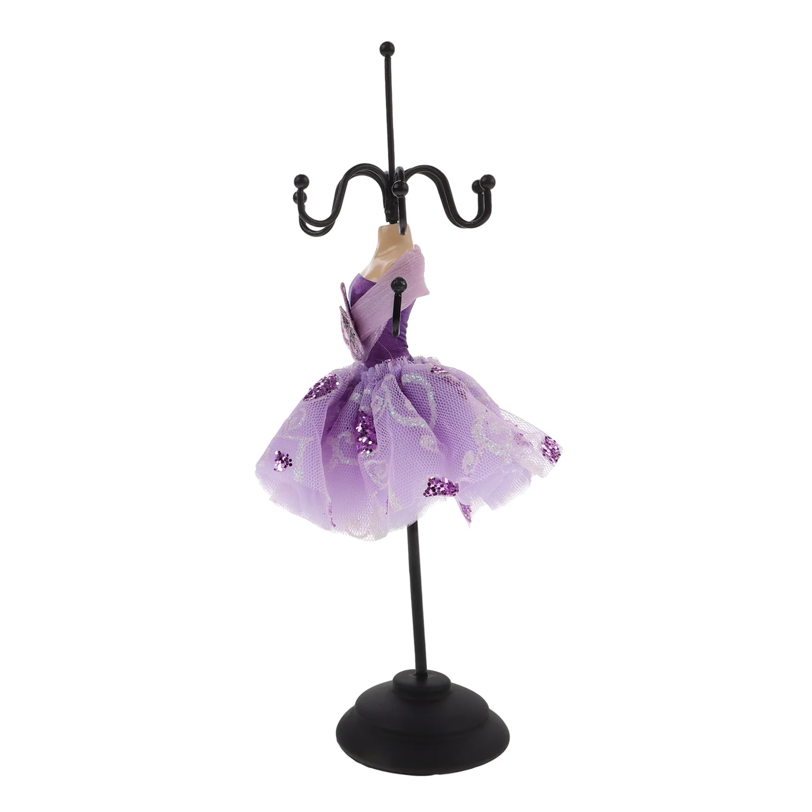 Mannequin Jewelry Display Stand Dress Necklace Baby Human Model Violet Miss