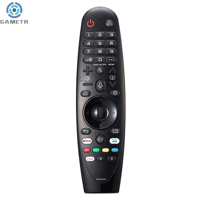 Universal Infrared Remote Commander, substituição para LG Smart TV, Controle remoto, AKB75855501 MR20GA, 1Pc