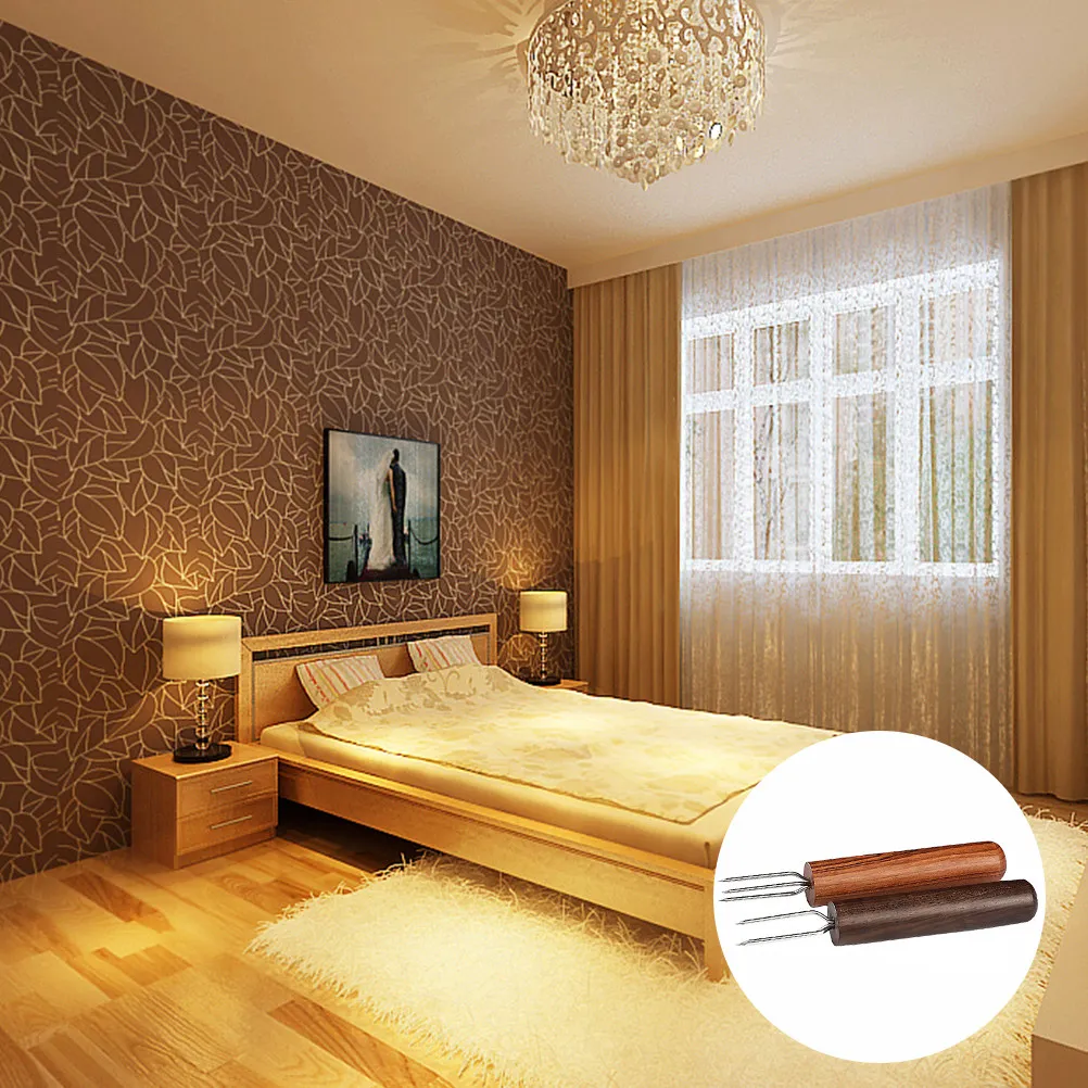 

Набор из 2 удлинителей для моксы с прочной деревянной ручкой, держатель для мокса-роликов, компактный портативный инструмент для моксотерапии