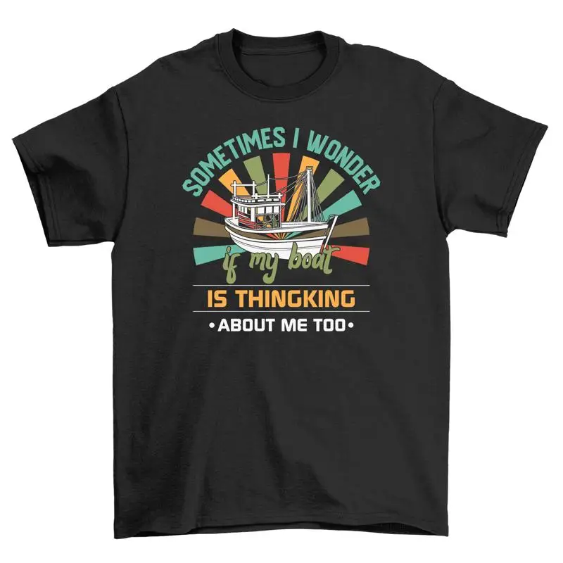 21 1130 15 Pecgine Funny Boat T shirt Ahoy Matey Sail the Seas with Humor