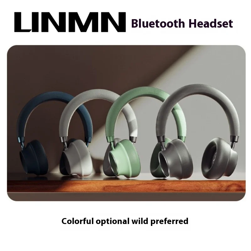 UNMN AN1 Bluetooth Headphone With Mic Hybrid Noise Reduction High Quality Long Battery Music Headset Custom ANC Gaming Earbuds