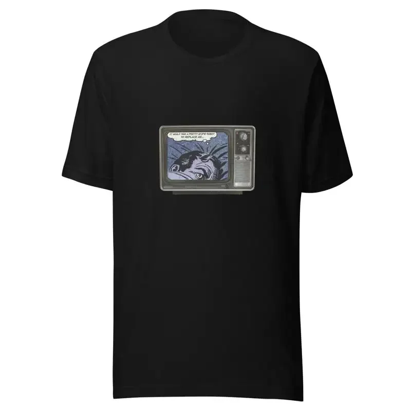 Replaced by Robots staple eco t shirt