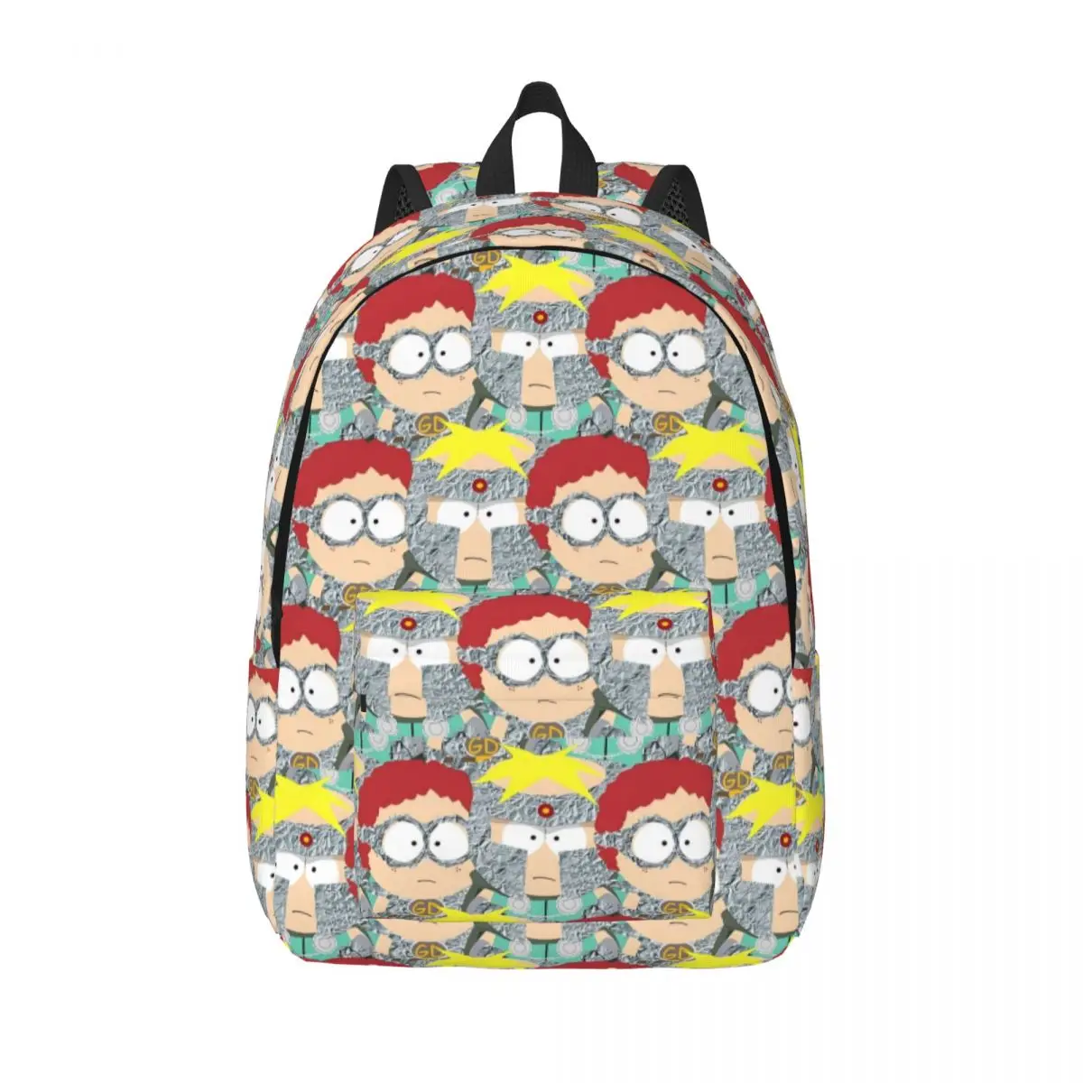 

Изготовленный на заказ дорожный холщовый рюкзак Professor Chaos South Park, школьный компьютерный рюкзак, общий дисаррей, студенческий рюкзак, сумки