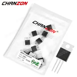 10Pcs 13007 TO-220 NPN Transistor Bipolar Junction BJT Triode Tube Fets MJE13007 E13007 FJP13007 8A 700V Integrated Circuits