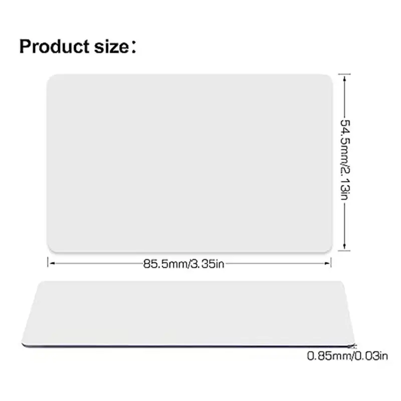 FTGT-50 PCS NTAG215 NFC Cards Blank 215 NFC Cards 215 Tags Rewritable NFC Cards 504 Bytes Memory for All NFC Enabled Device
