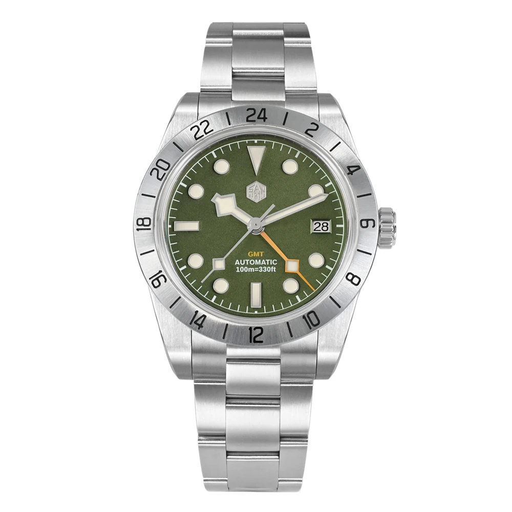 San Martin NH34 39mm BB GMT Luxury Men's Watches Business Dress