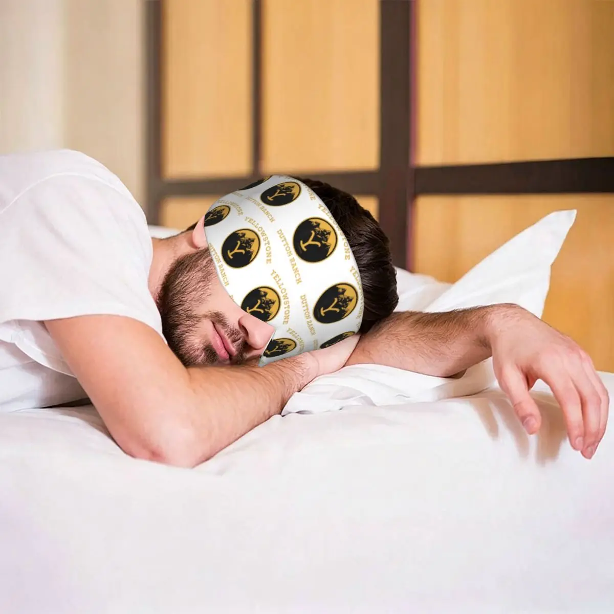 Yellowstone Dutton Ranch sleep mask Light Blocking Portable Eye Cover for Girls Boys Home Sleeping Party Gift Eyeshade eyepatch