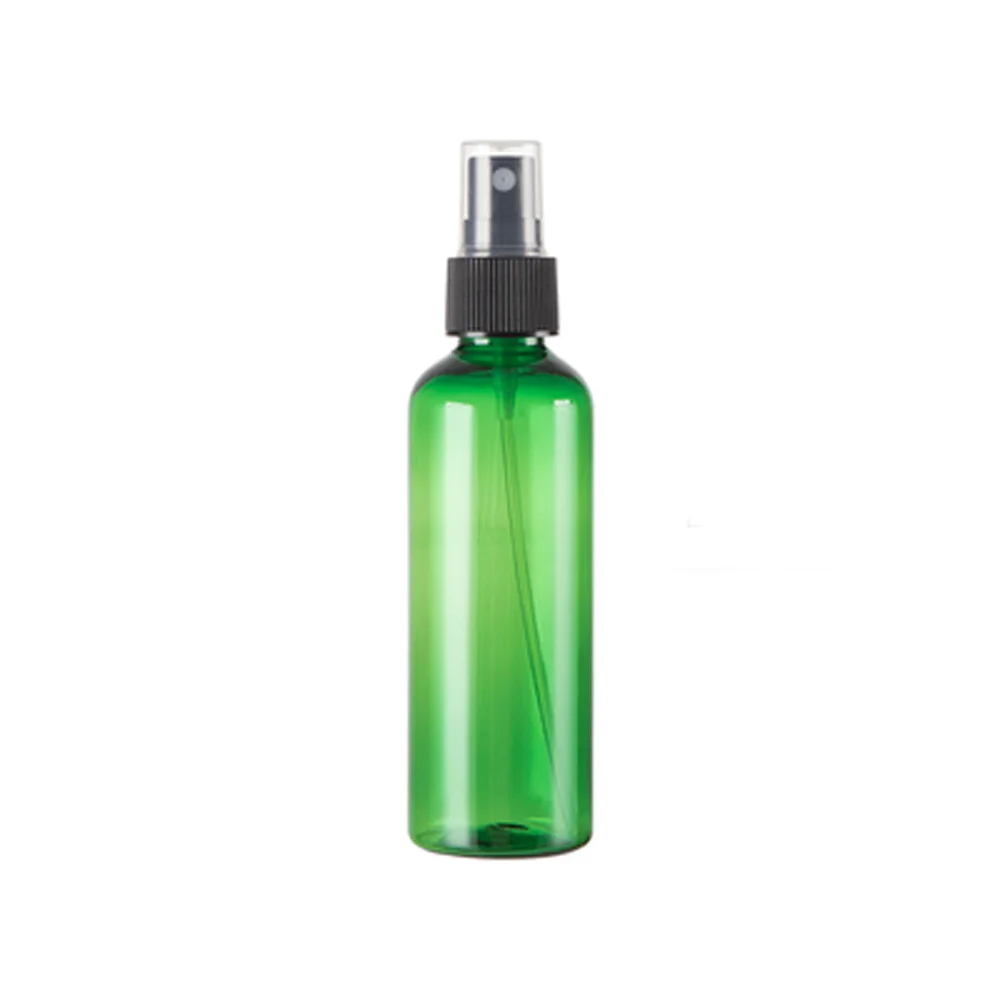 5pcs 60ml green color Refillable plastic bottle with black pump sprayer Plastic Portable Spray Bottle&Perfume Bottles