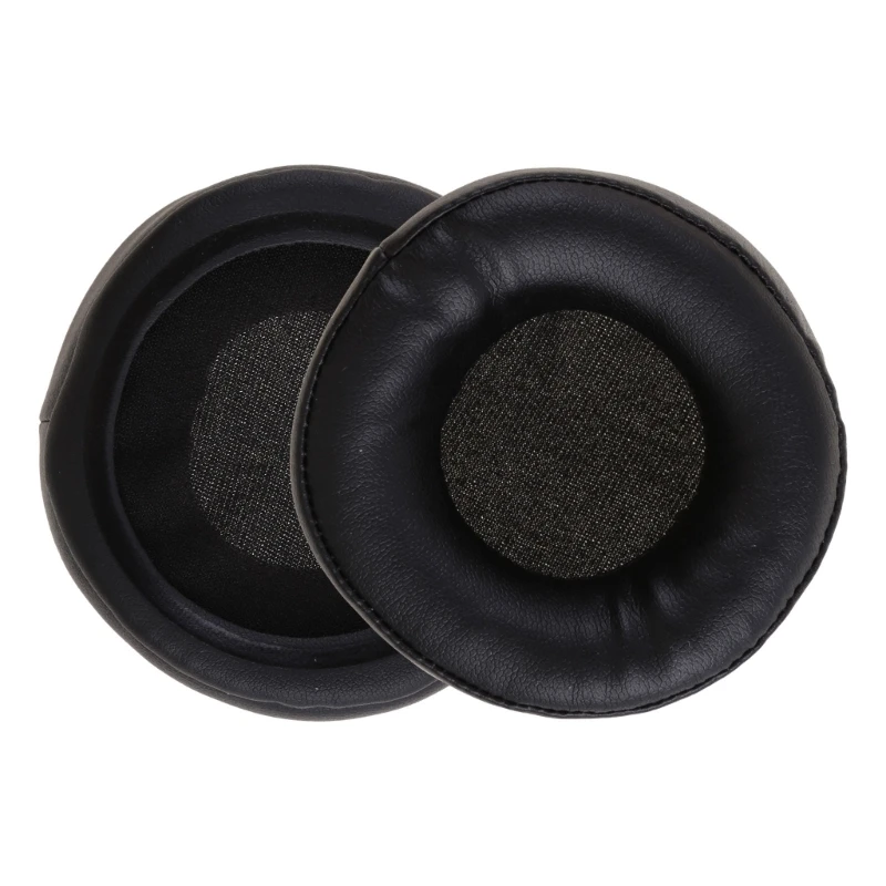 Replacement PU Leather Earpads Ear Pads Cushion 70mm-110mm Earmuffs Round