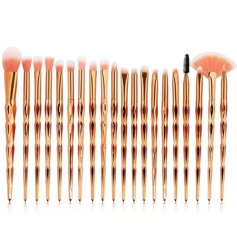 Professional Eyelash Makeup Brushes Set Eyeshadow Eyebrow Foundation Mascara Cosmetic Tools Kits
