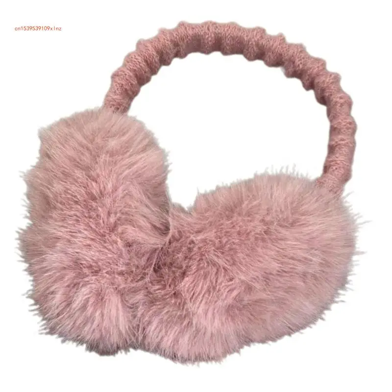 Bellissime cuffie antirumore in peluche per donna, ragazza, scaldini per le orecchie per freddo, protezioni per le orecchie