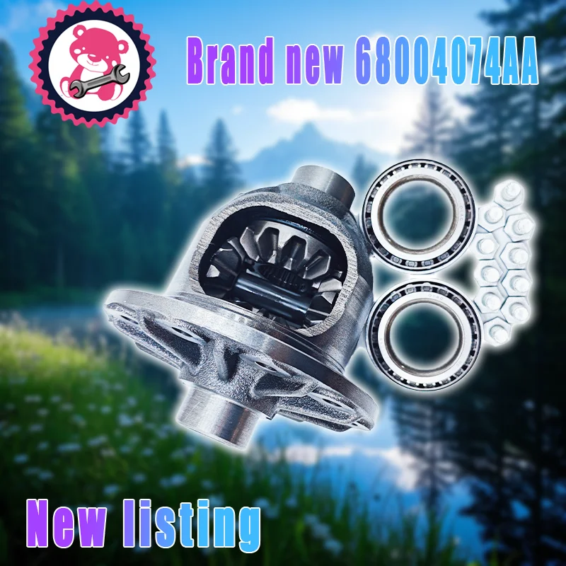

For Jeep Wrangler Sahara Rear Differential 68004074AA 68035574AB New Front Differential Case Kit Assembly