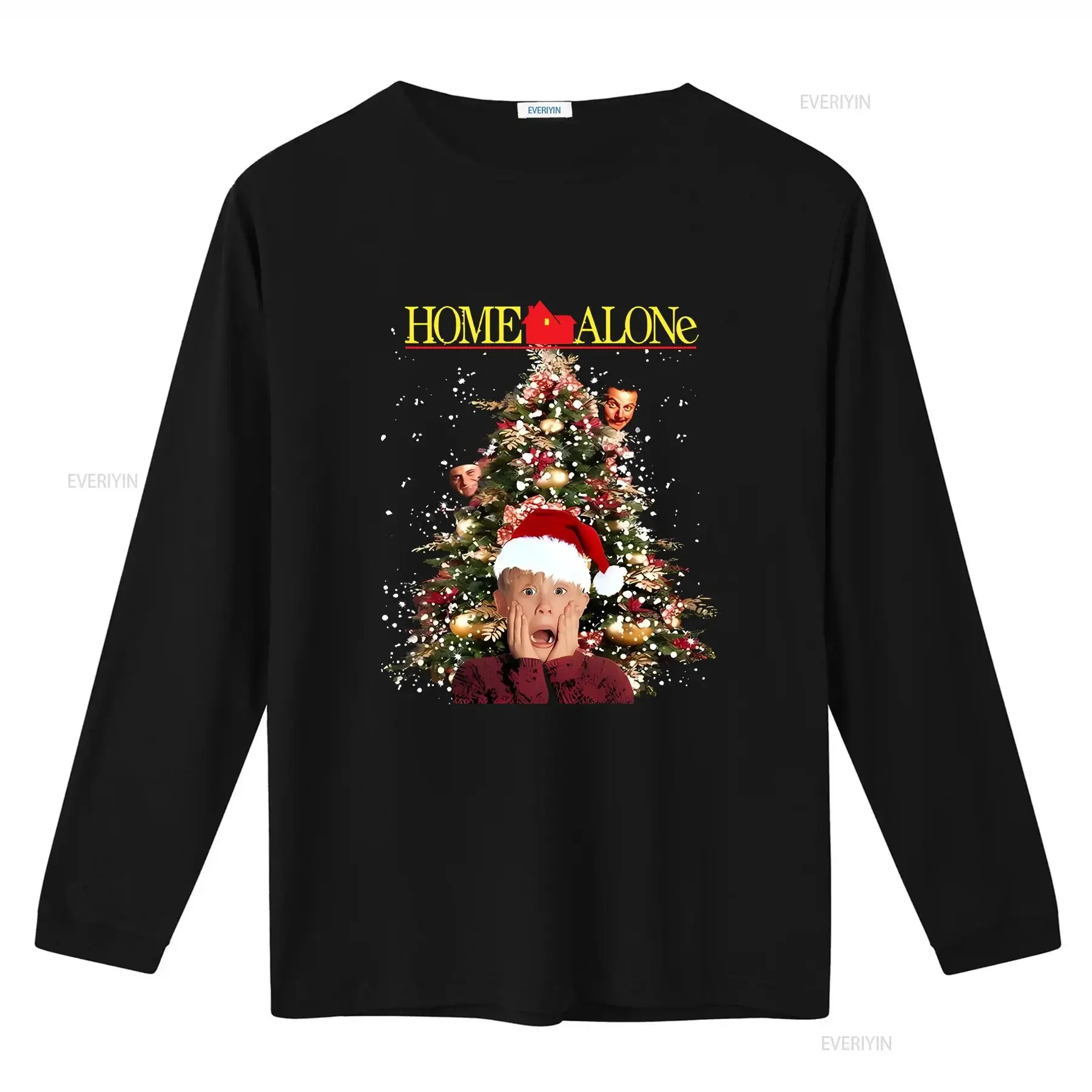 تي شيرت Home Alone تي شيرت Kevin Mccallister Be On The Lookout S 3XL عتيق مغسول ناعم وأنيق وجيد التهوية
