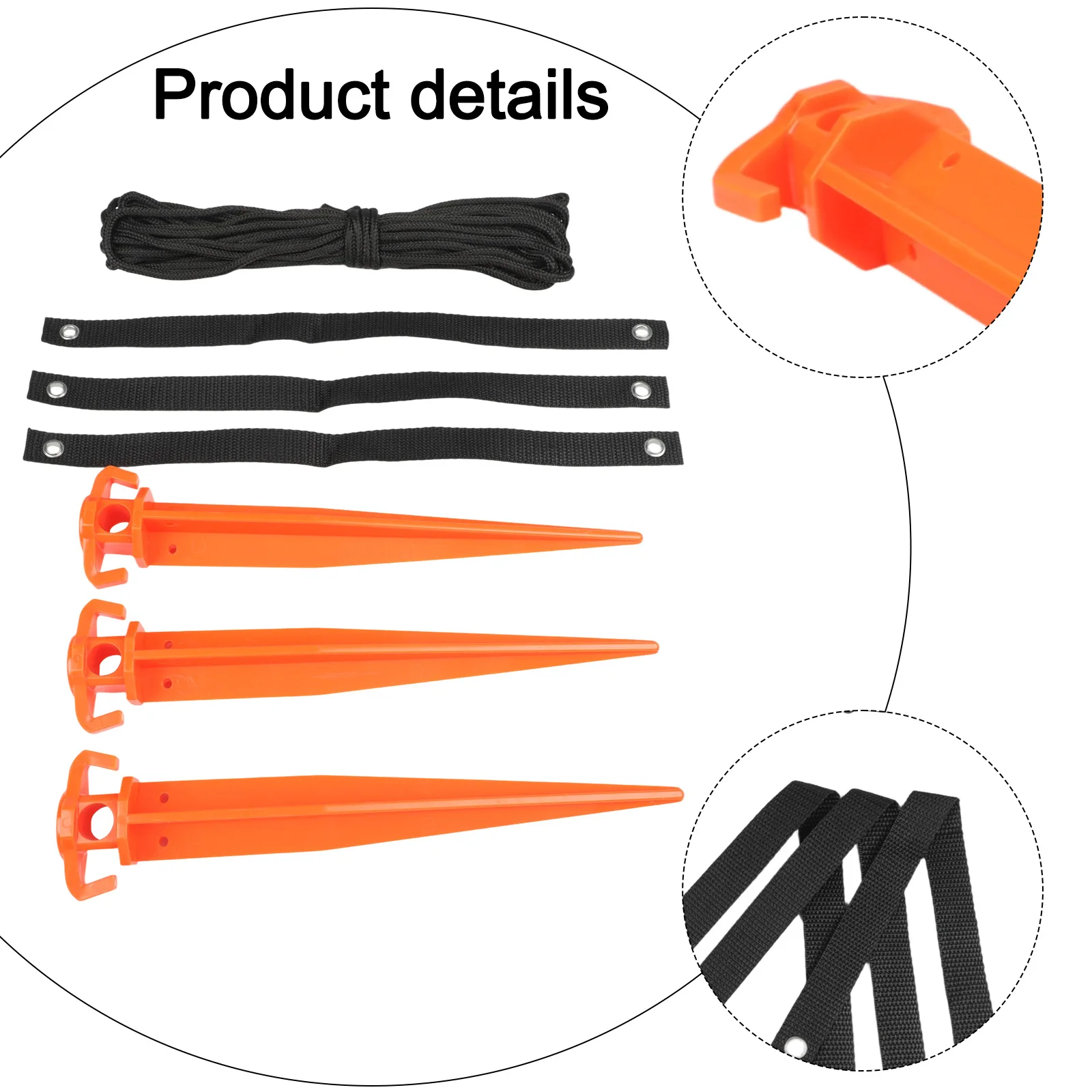 

12 In Tree Stabilization Easy Install Tree Anchor Kit Outdoor Gardening Outdoor Tree Care Robust Plastic Material