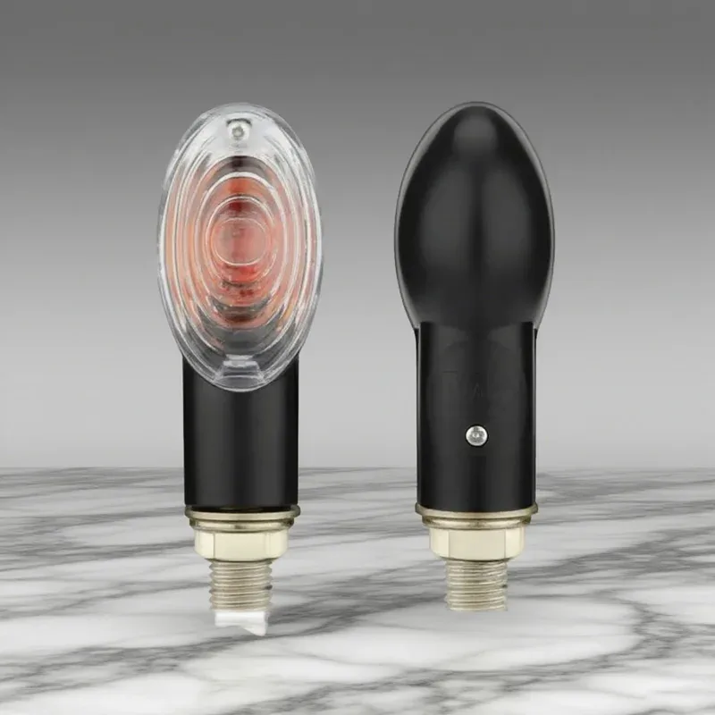 الجملة 12 فولت 10 مللي متر دراجة نارية بدوره مصباح إشارة لصيانة ما بعد البيع للدراجات النارية