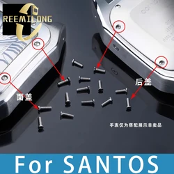 2pcs Watch cover screws for Santos de Cartier men women repair watch accessories front cover back cover watch bezel case screws