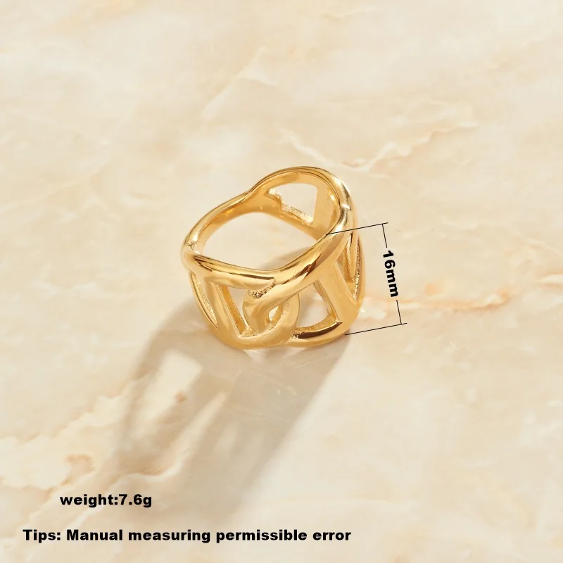 SOMMAR Fashion New Brand Design Luxurio Gold Filled size 6 7 8 Maiden wedding ring Pig nose prices in euros jewelry display