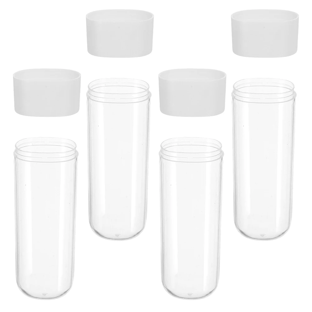 

4 Pcs Toothbrush Head Protective Sleeve Portable Container Electric Holder Item Storage Boxes