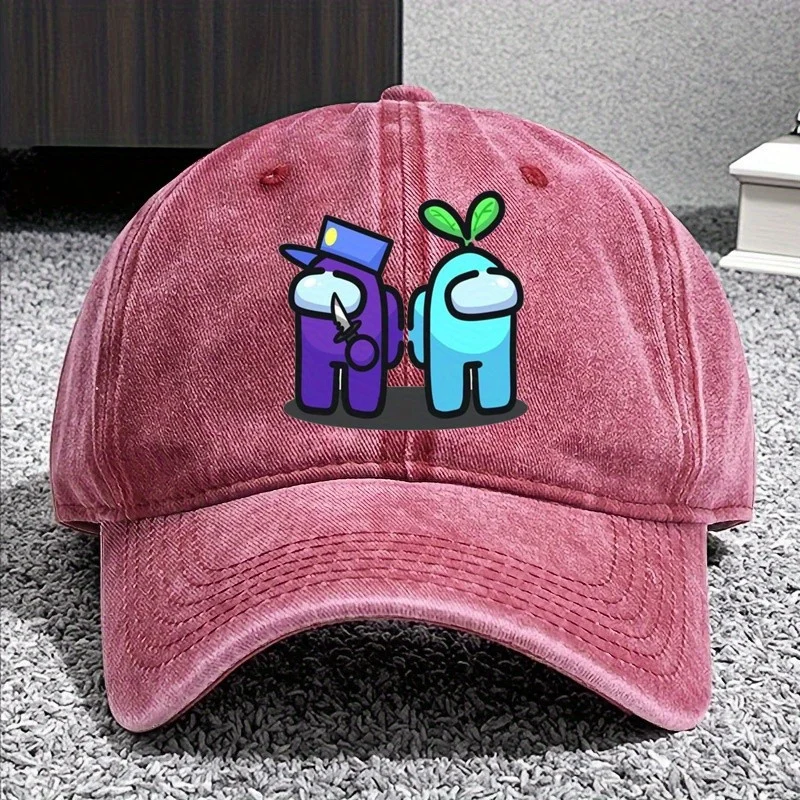 بيننا impooster قبعة بيسبول عصرية إلى الأمام قبعة بيسبول كلاسيكية للرجال والنساء متوافقة مع الصيد والسفر في الهواء الطلق