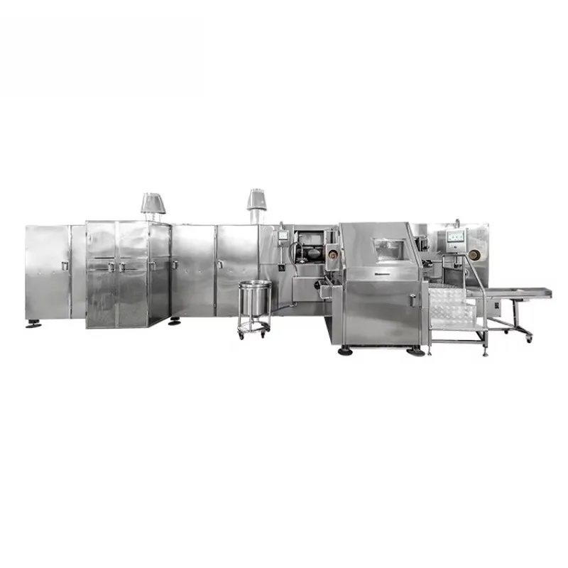 Fully Automatic Multi Function Barquillo Cone Production Line High Capacity Industrial Machine New Condition Fast Delivery